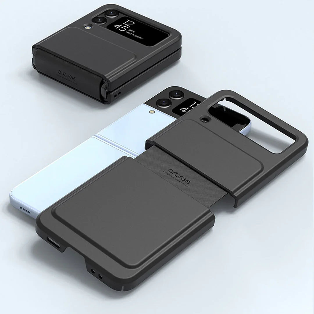 Araree Aeroflex Case For Z FliP 4 - Black - Tashqila Araree Aeroflex Case For Z FliP 4 - Black - Tashqila